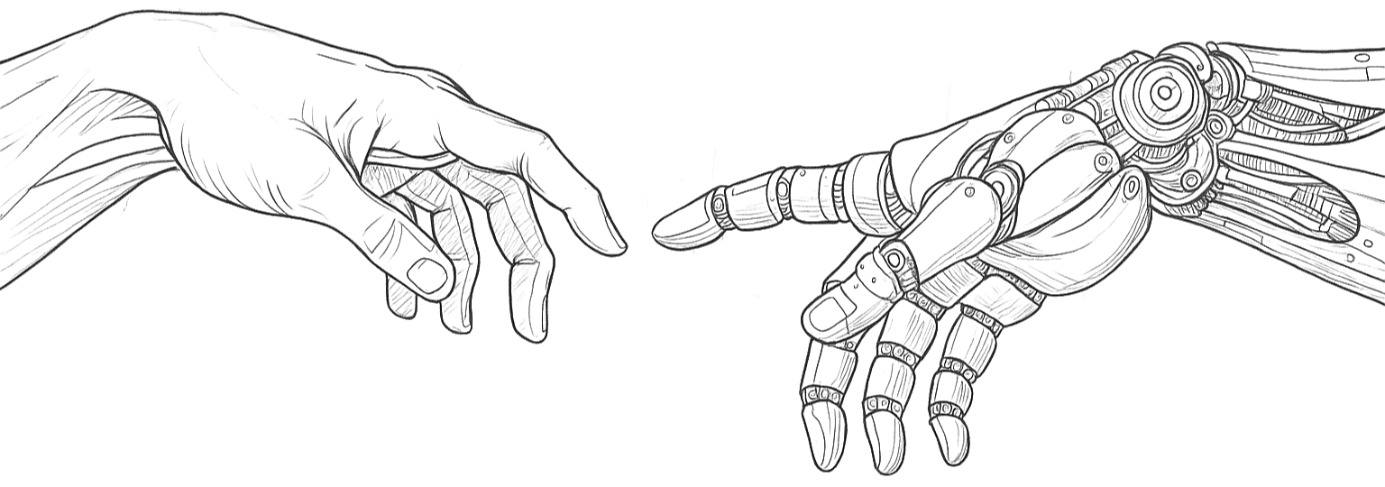 Human and AI collaboration